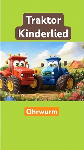 Traktor Lied für Kinder | Traktor song | Bauernhof | the tractor farm | German | Flappi