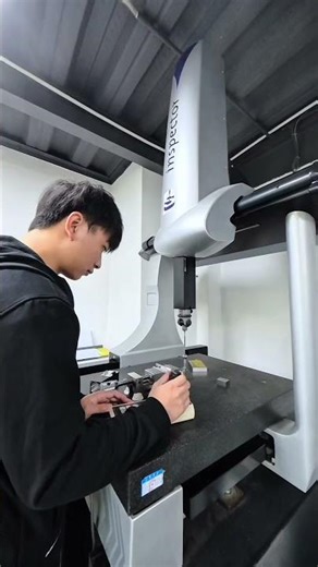 Why are coordinate measuring machines (CMMs) 📐 mainly operated by young people #CNC machining #CNC