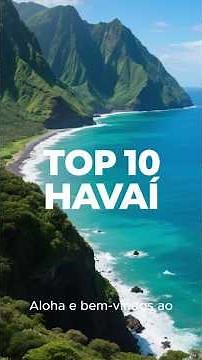 TOP 10 HAVAÍ 🇺🇸🌺 | As praias e paisagens mais incríveis do paraíso | POP TOUR 10