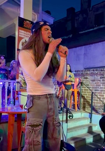 Captivating Street Performers on Bourbon Street