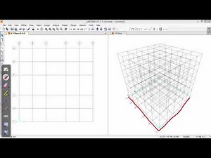 Modeling of Building in SAP2000