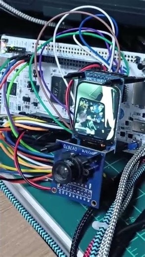 2025.02.18 OV7670 + SPI TFTLCD Test stm32h563