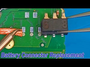 Nokia Keypad Mobile Phone Battery Connector Replacement | How to Change Battery connector Tutorial15