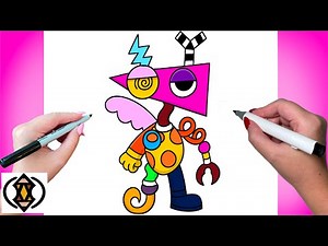 How To Draw Zooble | The Amazing Digital Circus