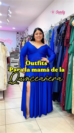 Dresses for the mother of the quinceañera