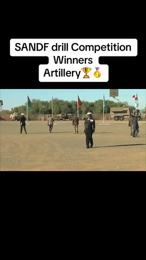 SANDF Drill Competition: Artillery Unit Champions