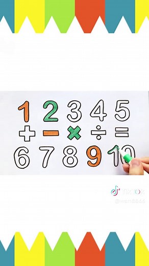 Learn to Count: Fun with 123 Number Writing