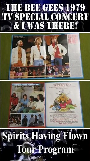 The Bee Gees 1979 TV Special Concert & I Was There!