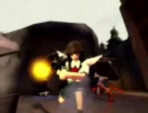 【東方】Touhou Fortress 2 ソルジャーお空（Team fortress 2 スキン差し替え)