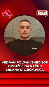 Vedran Poljak izneo stravične optužbe na račun Milana Stojičkovića! #PitamZaDruga #tvojRED | Generacija RED