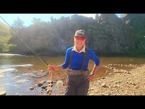Actual Spey Casting after Learning on a Tenkara Rod