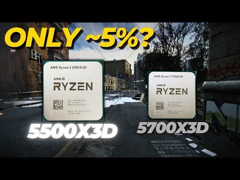 5500X3D vs 5700X3D | How Big Is the Gap in Tarkov?