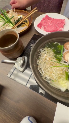 木曽路でしゃぶしゃぶ♯松茸土瓶蒸しと松茸ご飯も美味しい😋♯木曽路♯落ち着いた店内でゆっくりできました