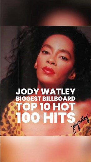 Jody Watley’s Biggest Billboard Top 10 Hot 100 Hits #billboard #top10