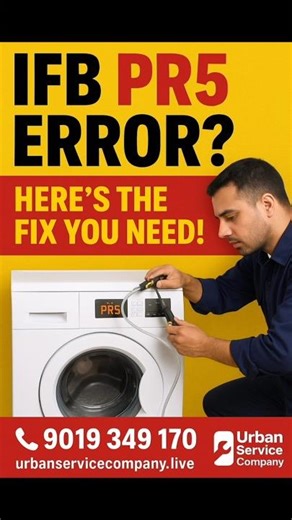 IFB Washing Machine PR5 Error | Easy Fix at Home |