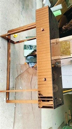 Luxury Console Table Design | Modern Gold Finish Entry Table ✨