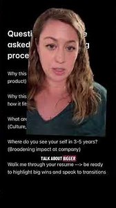 You can expect these questions in every interview - which makes it really easy to prepare!