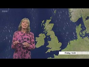 Louise Lear Weather for the week ahead BBC August 20th 2025