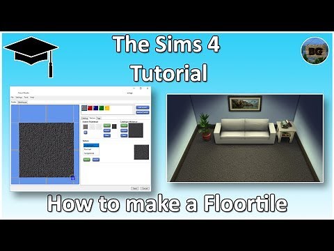The Sims 4 Tutorial: How to make Flooring / Floortiles