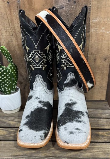 Cowhide and Belt Combo: Perfect for Western Lifestyle