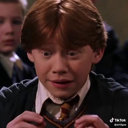 Ron and Hermione Scenes from Chamber of Secrets Clip