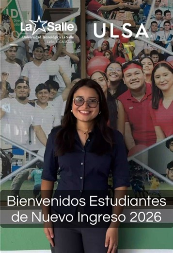 #ULSANicaragua | 🎉🎓 ¡Bienvenidos a ULSA, generación 2026! 🎓🎉 La Junta Directiva Estudiantil les da la más cálida bienvenida a todos los estudiantes de nuevo ingreso que comienzan esta nueva etapa llena de retos, aprendizajes y momentos inolvidables. 🚀✨ 💬 Prepárense para hacer amigos, cumplir metas y vivir la experiencia universitaria al máximo. ¡Este es su año, esta es su casa! 🏫💚 👇 Déjanos un comentario con tu carrera y conoce a tu nueva comunidad. #SomosLaSalle #ADNLasallista #Aprende