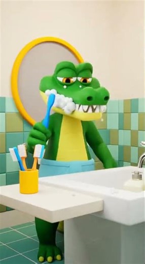 #animated #cartoon #funny #bathroom #animals