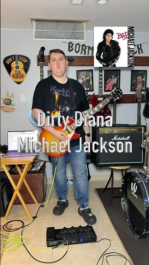 Dirty Diana by Michael Jackson | Electric Guitar Cover