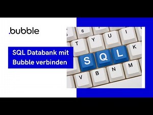 Bubble.io Tutorial - SQL Database Connector