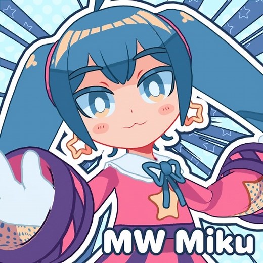 [無料/Free] MW Miku 3D Model [VRCHAT/VRM/VSF] - misfitworks - BOOTH