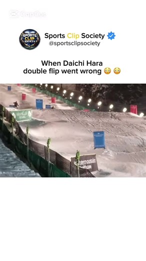 Daichi Hara's Legendary Emergency Double Backflip