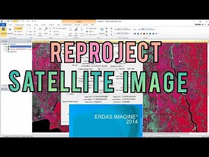 Erdas Tutorial - 5 || Reproject Satellite Image || Reproject any Raster Image in Erdas