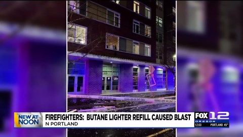 Man burned in butane lighter refill explosion at Portland apartment complex