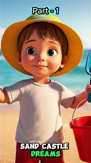 Beach Day Song for Kids 🏖️ | Sandcastle Adventure #summertime # #nurseryrhymes #youtubeviral #fun