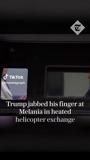 📽️ Donald and Melania Trump shared a heated exchange aboard Marine One, in a rare public show of marital discord. Returning from the UN General Assembly on Wednesday, where the US president gave a rambling speech and fumed over alleged “sabotage” on Tuesday night, the couple put on a less-than diplomatic display. Facing each other head-on, the first lady, 55, could be seen shaking her head and gesturing at her husband as the helicopter landed on the White House South Lawn. Mr Trump then cut his