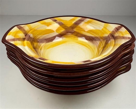 Mid-century Vernon Kilns Art Pottery Creamer & Noodle Bowl – California Modern – C. 1950s - Etsy UK