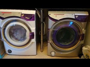 Two Dyson CR01 Washing Machines running at the same time!