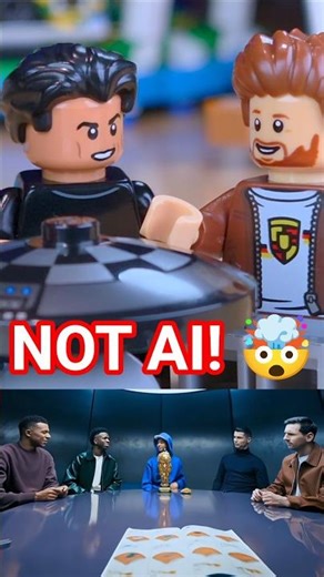 I Made This Without AI! #lego #worldcup
