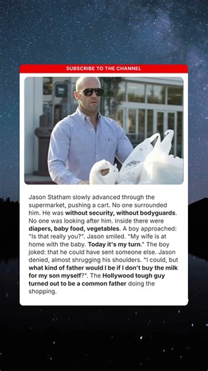 Jason Statham Supermarket Dad