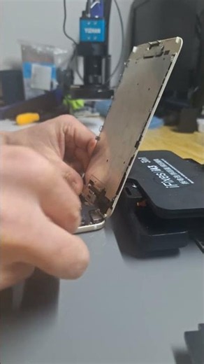 iPhone 6S Teardown | The Moment I Disconnect the LCD Connector #Shorts