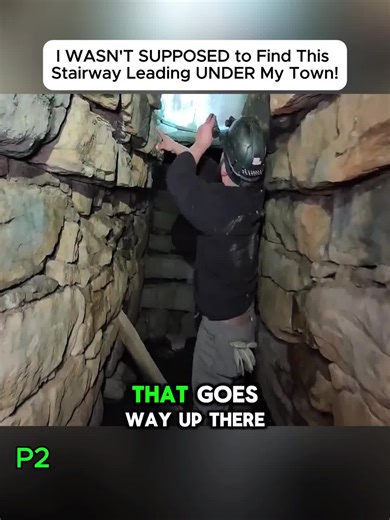 Discovering the Hidden Stairway Under My Town!