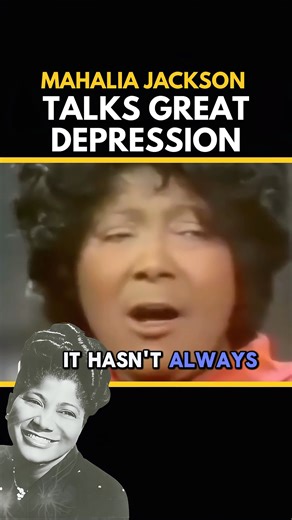 The Queen of Gospel on the power of an open hand. 🕊️ Before the world knew her as the voice of a movement, Mahalia Jackson was serving her community in a different way. In this powerful clip, she reflects on the Great Depression—not just as a time of struggle, but as a time of service. She speaks about cooking meals for men who had no work and no food, driven by a simple philosophy: "You can’t beat God giving." Mahalia believed her global blessings didn't come just from her voice, but from her