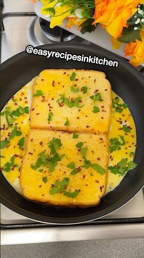 Quick and Easy Egg sandwich #asmr #breakfast #easyrecipe