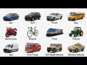 Every Type of Vehicles Explained in 13 Minutes