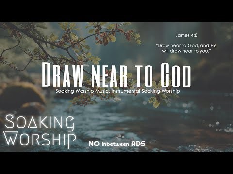 🌿 Soaking Instrumental Worship | Rest in God’s Presence | Nature & Water Sounds 🌿