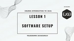 Introduction to Java: Lesson 1 - Software setup | JavaGuru | Дзен