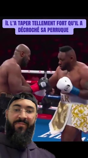 Quel bonhomme #box #boxing #wig #ko #fighting
