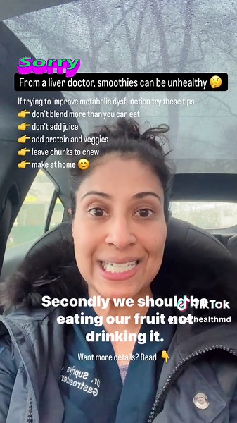 Healthy Smoothie Tips to Avoid Fatty Liver Disease