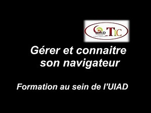 UIAD : Découvrir le fonctionnement du navigateur internet