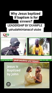 412K views · 7.7K reactions | WHY WAS JESUS BAPTIZED IF BAPTISM IS FOR SINNERS? | Nsenorkogye Ayerdun Ojumorah | Facebook